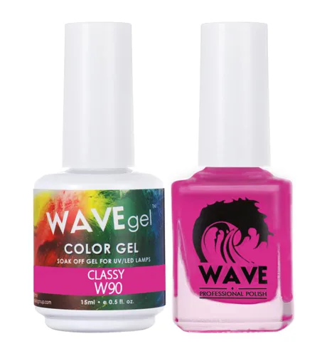 Miniatura 74 de WAVEGEL - Juego dúo de gel y esmalte de uñas a juego - Colección Simplicity - #P109 Blizzard I 0.5 onzas