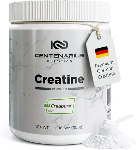 Creapure® creatina monohidrato polvo sin sabor 10.58 oz | Suplemento de creatina micronizada para hombres y mujeres, apoya la fuerza, resistencia y