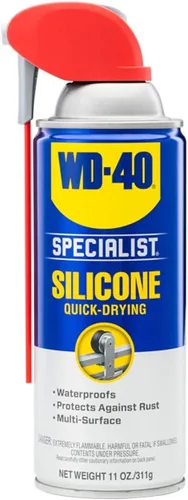 Miniatura 5 de WD-40 Specialist Spray de Grasa de Litio Blanco con Smart Straw que Pulveriza de 2 Formas, 10 OZ [Paquete de 6] & WD-40 Specialist Lubricante