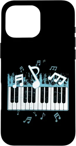 Miniatura 19 de Funda para iPhone 13 Pro Max Piano con teclas musicales y notas