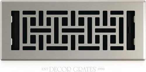 Miniatura 57 de Decor Grates Registro de suelo oriental AJH412-RB, 4 x 12 pulgadas, acabado de bronce frotado bronce (Rubbed Bronze Finish)
