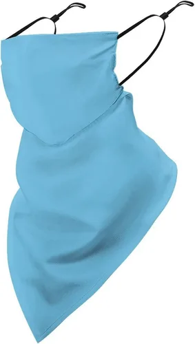 Miniatura 35 de Bufanda triangular reutilizable con cinta elástica para las orejas, protección solar UV