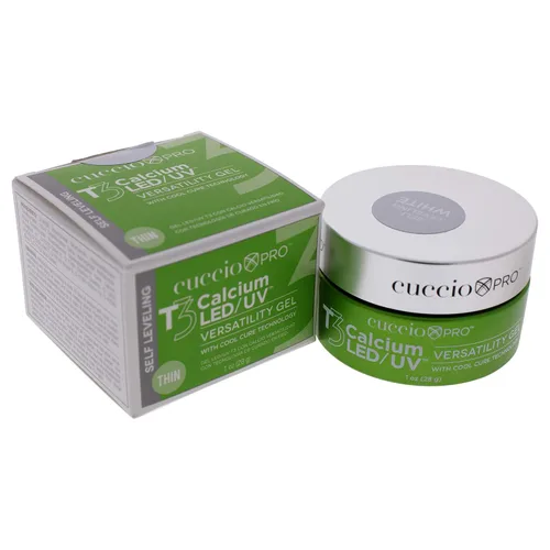 Miniatura 4 de Cuccio Pro T3 Gel de versatilidad Cool Cure LED/UV, gel autonivelante con calcio, increíblemente flexible, fuerte adherencia, acabado de alto