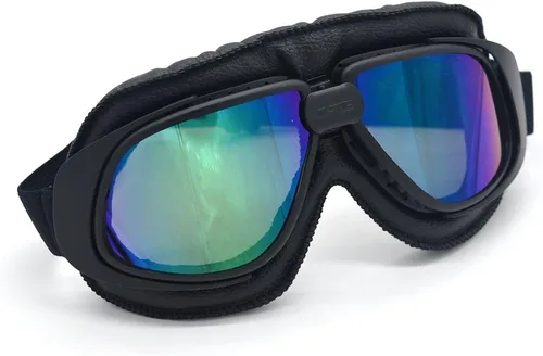 Miniatura 4 de Gafas vintage retro estilo piloto motocicleta Cruiser Scooter