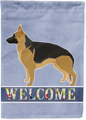 Miniatura 57 de Caroline's Treasures CK3704GF Bandera de jardín de bienvenida de Akita Shepherd Black and Tan - Bandera decorativa para patio exterior, patio