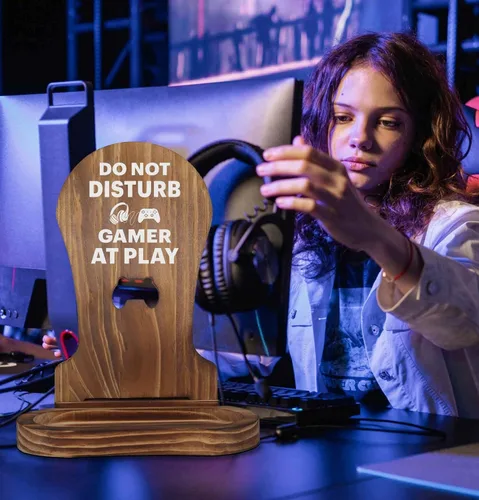 Miniatura 2 de El mejor regalo para adolescentes, niños y hombres, regalo para adolescentes y niños, soporte de auriculares para juegos, decoración de habitación