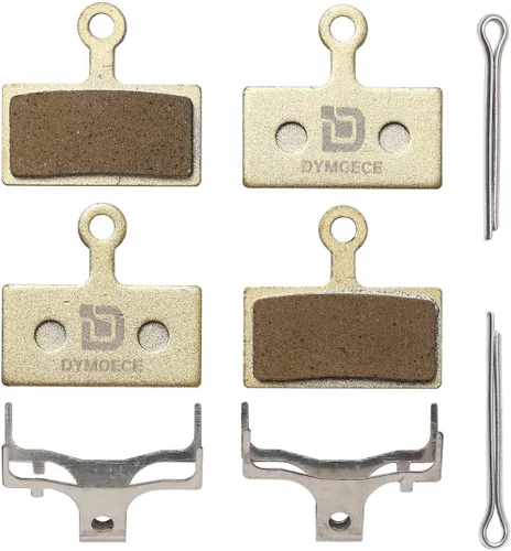2 pares de pastillas de freno de disco para bicicleta compatibles con Shimano Deore XT XTR SLX (resina, semi-metálica, metal sinterizado) SCP-SLX