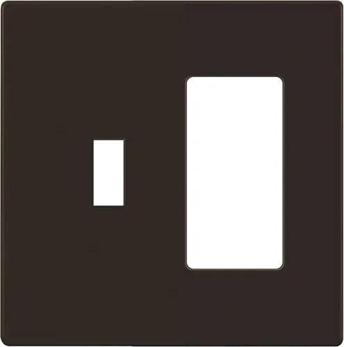 Miniatura 31 de ENERLITES - Placa de pared combinada de acero inoxidable para interruptor de palanca y decorativo, resistente a la corrosión, placa metálica de 2