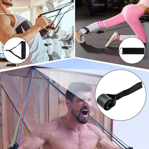 Miniatura 3 de Bandas de resistencia, juego de bandas de resistencia, bandas de entrenamiento de fuerza, bandas de ejercicio para hombres y mujeres, bandas