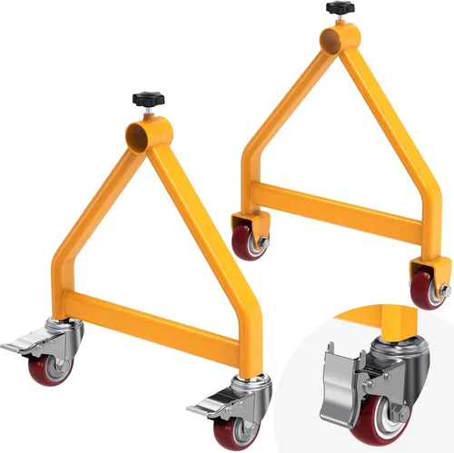 Miniatura 8 de Insaga Organizador de cables para carrete, soporte plegable de carrete de alambre portátil, capacidad de 100 libras para mantener los cables