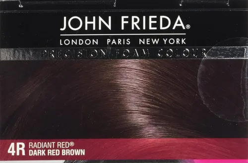 Miniatura 11 de Espuma de color John Frieda, precisión 4R Rojo Oscuro Marrón