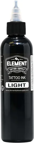 Miniatura 42 de Element Tattoo Supply - Tinta de tatuaje negra prémium - Tinta de tatuaje profesional y suministros para contorno, sombreado y mezcla - Tinta