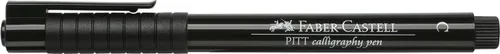 Miniatura 3 de Faber-Castell Pitt – Pluma estilográfica, color negro 199