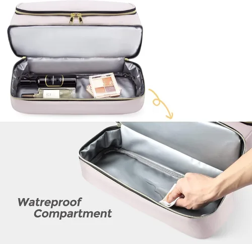 Miniatura 5 de Funda de viaje de doble capa para Dyson Airwrap, funda de transporte de viaje Shark Flexstyle, bolsa de almacenamiento portátil impermeable