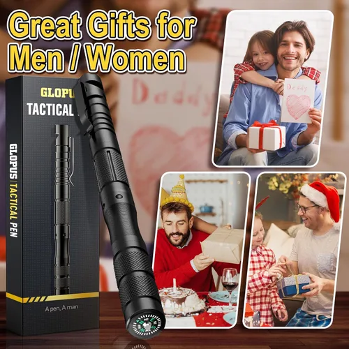 Miniatura 2 de Rellenos de calcetines para hombres adultos, bolígrafo táctico 9 en 1, regalos de Navidad para hombres, papá, él, novio, marido, regalos de elefante