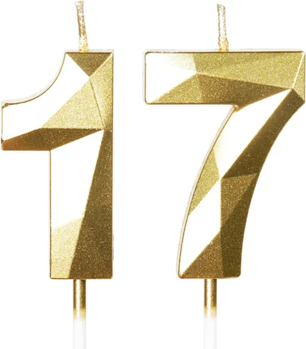 Miniatura 118 de Velas de cumpleaños número 15, velas número 15, velas de feliz cumpleaños de oro rosa para pastel, decoraciones de cobertura de pastel de diseño 3D