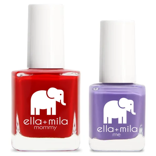 Miniatura 4 de ella+mila Mommy & Me Set de Esmalte de Uñas - Esmalte de uñas Resistente a las Astillas, de Larga Duración y de Secado Rápido, Set de Esmalte