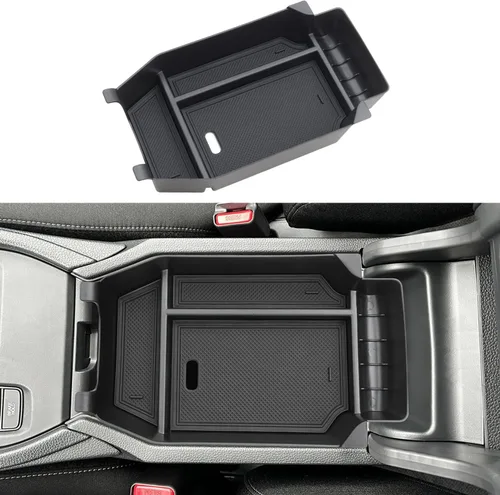 Miniatura 6 de PIMCAR Organizador de consola central para Honda Accord 2023-2025 2026, bandeja de almacenamiento de reposabrazos de plástico ABS duradero de 11ª