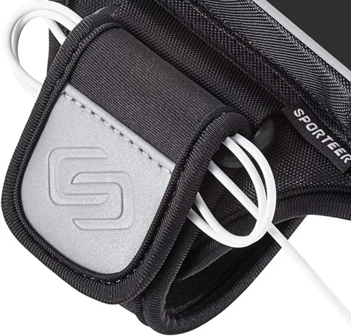 Miniatura 6 de Sporteer Velocity V7 - Brazalete para teléfonos estándar y pequeños, funda ajustada para iPhone 17, 16, 15 Pro (no Max), Galaxy S26, S25, Pixel 10