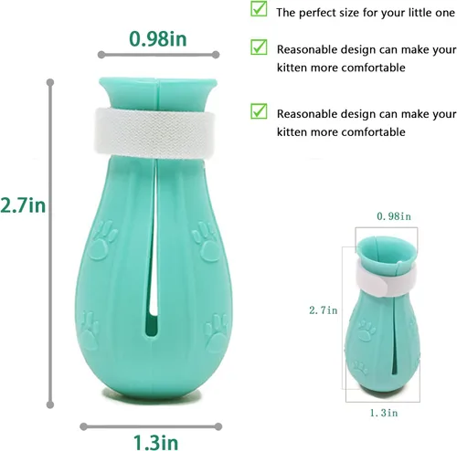 Miniatura 4 de Botas ajustables de silicona a prueba de arañazos para baño y aseo