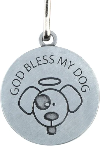 Miniatura 4 de Needzo Medalla de San Francisco para collar de perro, dije de medallón de San Patrono para mascotas, regalos religiosos para nuevos dueños