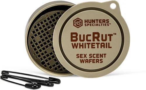 Hunters Specialties Obleas de aroma duradero para cobertura de caza - 3 obleas por paquete, 3 pines de seguridad incluidos