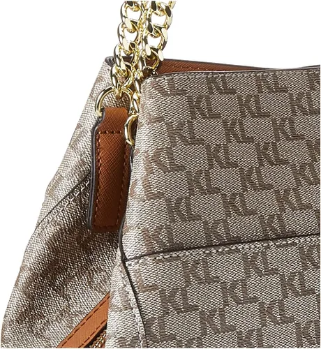 Miniatura 4 de Karl Lagerfeld Paris Bolso Hobo para mujer, WtBk Multi, talla única de EE. UU, WtBk Multi