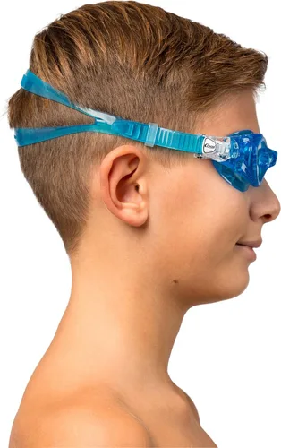Miniatura 4 de Cressi Gafas de natación para niños de 7 a 15 años, hechas de silicona suave, King Crab: fabricadas en Italia