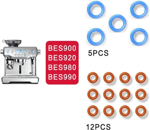 Miniatura 3 de Juego de 17 piezas de juntas tóricas para máquinas Breville Espresso BES900 BES920 BES980 BES990
