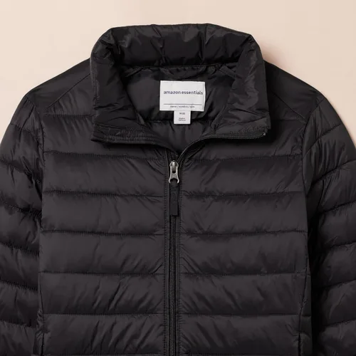 Miniatura 4 de Amazon Essentials Chaqueta ligera, resistente al agua, con capucha, acolchada y plegable para niños y niñas pequeñas