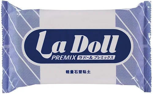 PADICO AIR Dry Stone LA - Arcilla premezcla para muñecas 400 GM