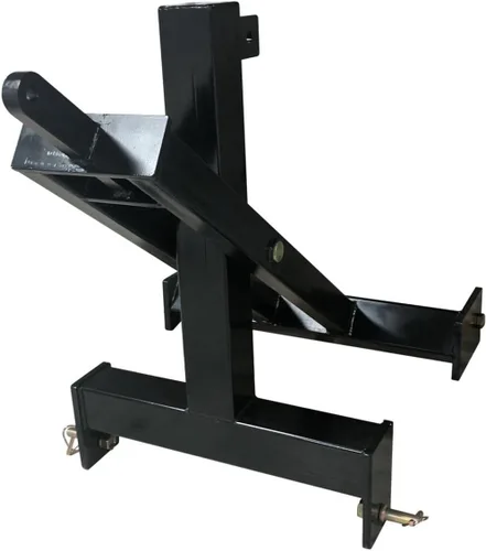 Miniatura 7 de Titan Attachments Elevador de tijera de 3 puntos para tractores de categoría 1, elevación de manipulación de materiales para elevar, bajar