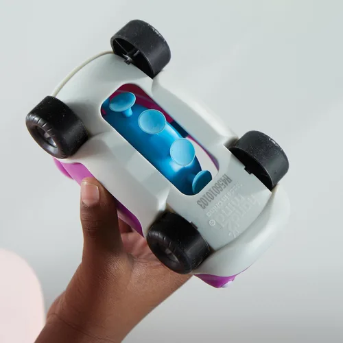 Miniatura 7 de Hand2Mind Coches Fidget que Hacen Pop - Juguetes con Ventosa para Habilidades Motoras Finas, Juego Sensorial para Niños Pequeños y Preescolares