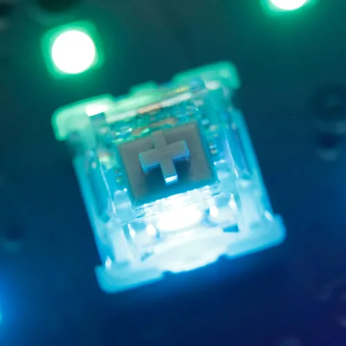 Miniatura 8 de para Gateron Baby Racoon Switch Alargar eje lineal 5 Pin Pre-lubed Interruptores 1.94 oz POM Material Interruptores para teclado mecánico