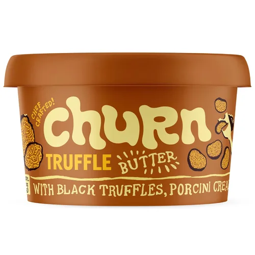 Miniatura 11 de Churn Mantequilla de Cacio & Pepe, mantequilla saborizada batida con mantequilla orgánica alimentada con hierba (5.5 onzas, paquete de 2) – Sin OMG
