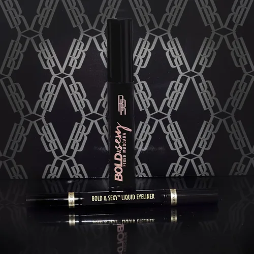 Miniatura 5 de Black Radiance Máscara de fibra Bold & Sexy Negro