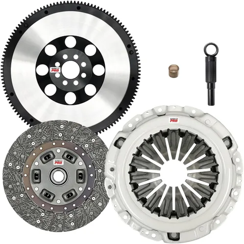 PRO Performance Stage 1 Kit de embrague y volante Chromoly compatible con Infiniti G35 08-13 G37 14-15 Q60 07-08 Nissan 350Z 09-18 370Z VQ35HR