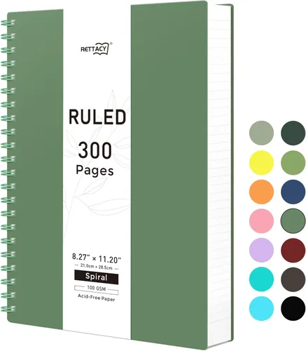 Miniatura 55 de RETTACY Cuaderno de bolsillo, 160 páginas forradas, tamaño mini A6 (4.5" × 5.7"), para trabajo, diario, escritura, papel grueso de 100 g/m²