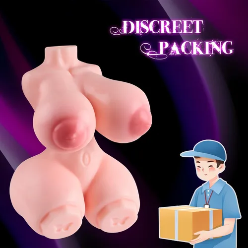 Miniatura 4 de Muñecas sexuales de 3.5 libras para hombres, masturbador masculino, coño de bolsillo realista con pechos grandes, vagina virgen y culo masculino