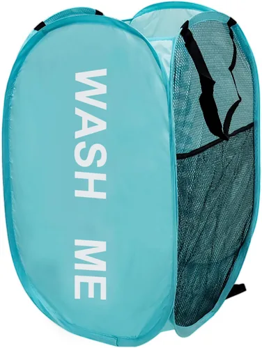 Miniatura 19 de Cesta plegable para ropa sucia, cesta plegable para ropa sucia, para dormitorio universitario, viajes, crucero, hotel, color negro