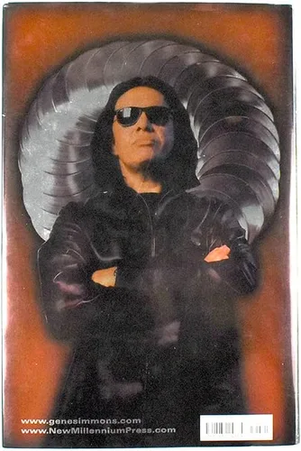 Miniatura 2 de Libro de Gene Simmons firmado y auténtico con COA PSA/DNA compatible con Kiss