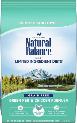 Miniatura 19 de Comida seca para gatos Natural Balance, con ingredientes limitados, azules & púrpuras