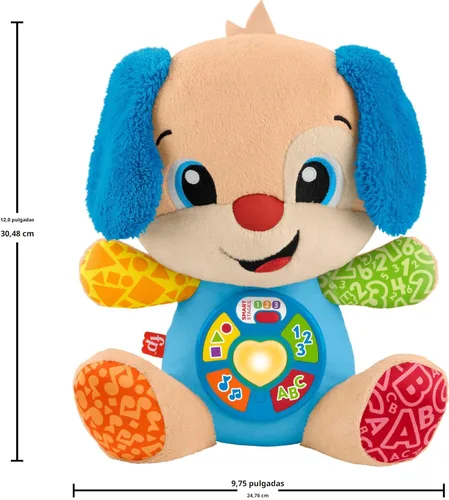 Miniatura 5 de Fisher-Price Juguetes para bebés Laugh & Learn Smart Stages Cachorro musical de peluche con luces y canciones educativas para bebés de 6+ meses