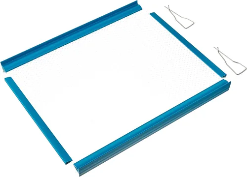 PENN-PLAX Divisor de pecera – Pantalla transparente de polímero perforado – 11 3/8 pulgadas x 9 5/8 pulgadas – Mediano – Ideal para acuarios de 10