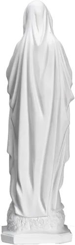 Miniatura 3 de THE FAITH GIFT SHOP Estatua Blanca Nuestra Señora de Lourdes (24")
