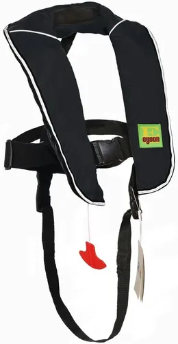 Top Safety - Chaleco salvavidas para niños con silbato – Chaleco salvavidas delgado inflable automático PFD para niños y jóvenes – Navegación Pesca