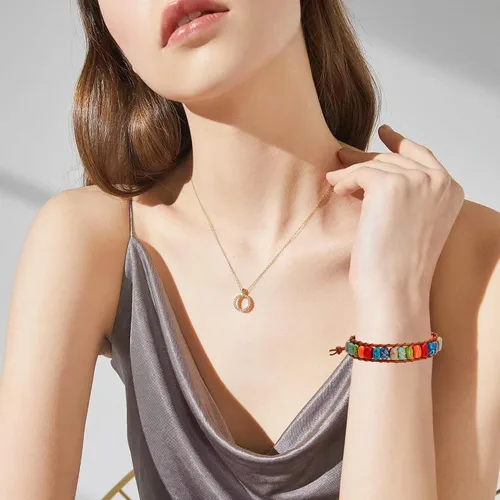 Miniatura 6 de Sedmart Pulseras de piedra hechas a mano para mujeres con piedras hippie de cuero, pulsera de cuentas curativas para mujeres y hombres
