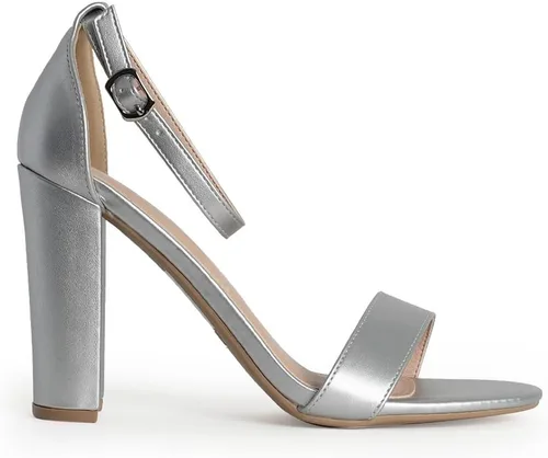 Miniatura 2 de J. Adams Shirley Tacones para Mujer - Sandalias de tacón alto con correa al tobillo