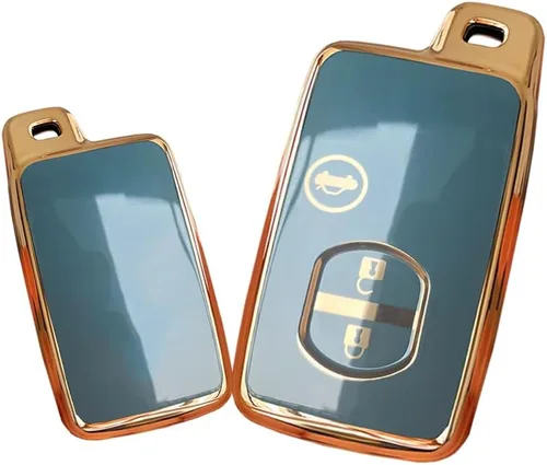 Miniatura 9 de Para Toyota 86 Crown Mark X Camry Prius Wish Ractis Avensis Aqua IQ Vitz Land Cruiser Prado Key Fob Accesorios Cubierta de la llave Smart Key Holder