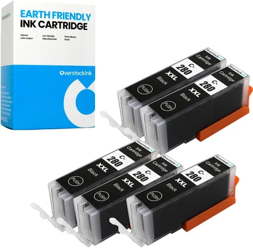 Miniatura 16 de 280XXL Pigment Black Replacement Ink Cartridge for Canon Printers (2 Pigment Black)